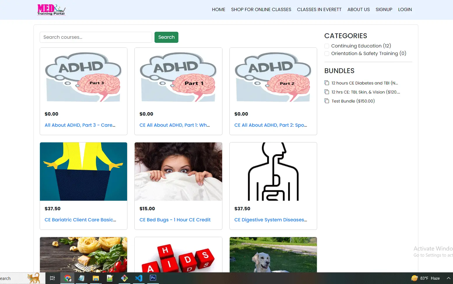 online course management system