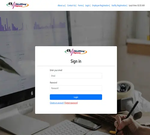 Staff Agency Management Website